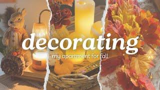 Decorating My Apartment for FALL! 