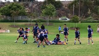 Encinitas 7s Back Bay vs Belmont Noah shows his skills on both sides of the ball