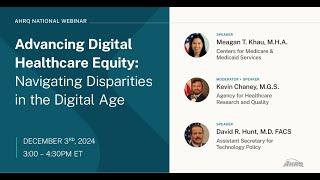 Advancing Digital Healthcare Equity: Navigating Disparities in the Digital Age