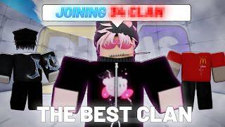 Joining The BEST Clan In Roblox Rivals