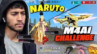 NARUTO M4A1 ONLY CHALLENGE - Solo Vs Squad | Badge99