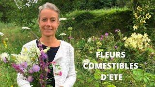 Fleurs comestibles d'été