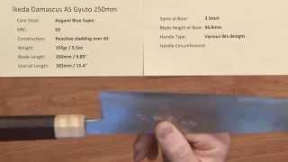 Ikeda AS Damascus 250 Blade Fixes Quick Look