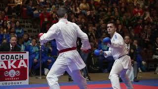 2024 PKF // Final MALE KUMITE -75 KG SCOTT THOMAS (USA) vs RODRIGUEZ FUENTES MATIAS (CHILE)