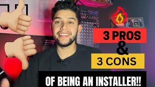 3 PROS & 3 CONS of being an HVAC INSTALLER!! 