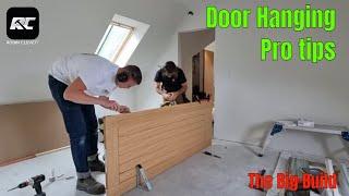 How to hang a door and be efficient