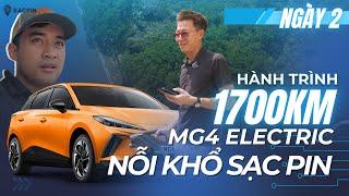 NGÀY THỨ 2: MG4 và sự thật KHÔNG NGỜ khi chạy xuyên Việt mà không dùng trạm sạc VinFast
