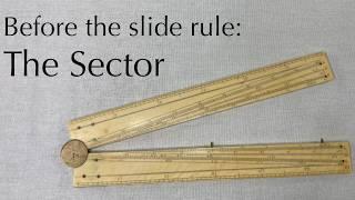 The Sector: the calculator of the 1500s