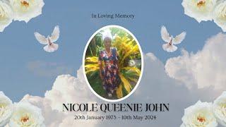 Thanksgiving Service of Nicole Queenie John