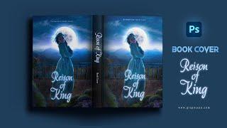 How to create Book cover design professionally | Adobe Photoshop Tutorial