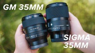 Sony GM vs Sigma 35mm f1.4 - Can you tell the difference?