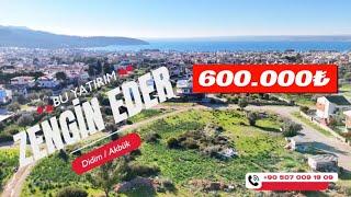 DİDİM AKBÜK’TE BU YATIRIM ZENGİN EDER️240 m2 Tapulu HİSSE ALANA HAYIRLI OLSUN .