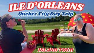 TOP SPOTS TOURING ILE D' ORLEANS IN QUEBEC CITY | FULL ISLAND TOUR STOPPING AT THE POPULAR SPOTS