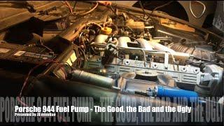 Porsche 944 Fuel Pump - The Good, the Bad & the Ugly sound of a faulty unit compared to a new Bosch.