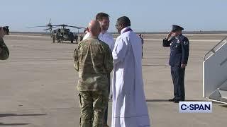 JD Vance gets ashes for Ash Wednesday from priest before departing Texas after Southern Border visit