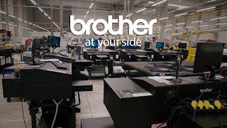 Brother direct-to-garment printer in massproduction