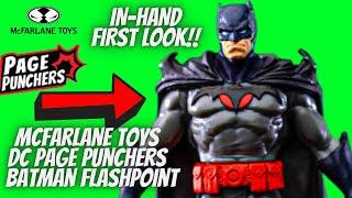 McFarlane Toys DC Page Punchers Batman Flashpoint Figure In-Hand First Look!!