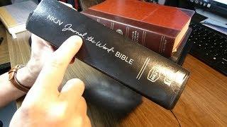 Nelson's NKJV Journal the Word Bible, Large Print Edition