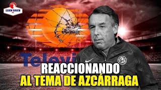 Reaccionando A LA INVESTIGACIÓN hacia Emilio Azcárraga y FIFA