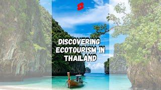 Ecotourism in Thailand [What to do in Thailand?] #Shorts