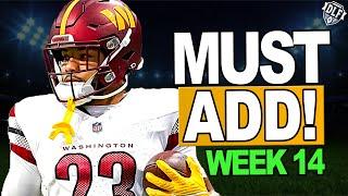 8 Must Add Players for Week 14! | 2024 Dynasty Fantasy Football Waiver Wire