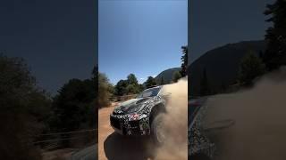 Wrc Toyota (solberg) testing before acropolis rally
