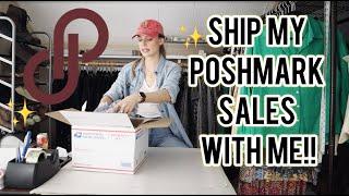 Ship My Sales on Poshmark With Me! See What Sold FAST & For a GREAT Profit! $$
