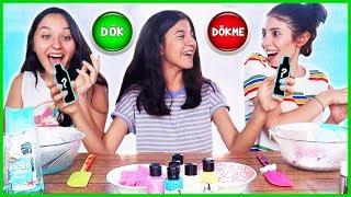 Slime Challenge Dök Dökme Slaym Dila Kent