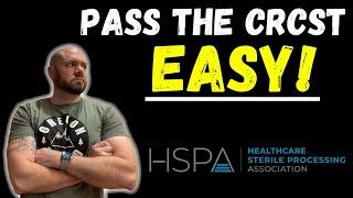 How to PASS the CRCST exam! EASY! #spd #sterileprocessing #thesterileguy #sterilization