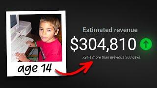 How I Made a $300,000 YouTube Channel at Age 14