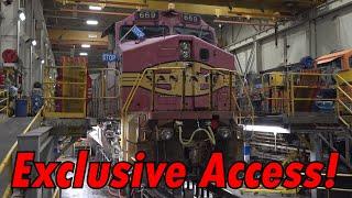 Inside Galesburg's Incredible Locomotive Shops!