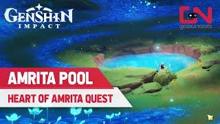 How to Unlock Amrita Pool in Genshin Impact - Heart of Amrita Quest