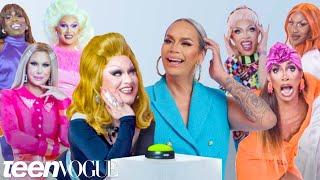 RuPaul's Drag Race All Stars Compete in a Compliment Battle | Teen Vogue