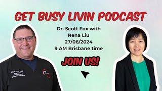 The Get Busy Livin Podcast with the lovely Rena Liu