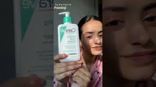 CeraVe foaming facial cleanser #skincare #skincareroutine #skinlove #