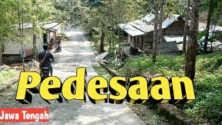 Suasana Desa Yg Asri Tenang Damai ,Suasana Pedesaan Di Banyumas Jawa tengah