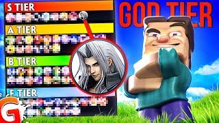 Smash Bros Ultimate Tier List.. But it's Based on Funny Stuff