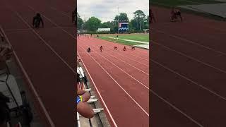 My run 50 meter dash savanna Georgia  1st place