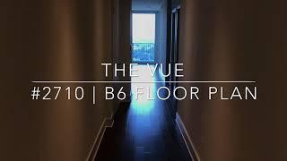 B6 Floorplan #2710 (1,225 sq ft) 2 Bed / 2 Bath - The VUE Charlotte