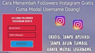 [No Login] Followers Instagram Gratis | Tanpa Aplikasi dan Tanpa Akun Tumbal 