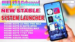 HOW TO INSTALL MIUI 13 SYSTEM LAUNCHER | MIUI 13 SYSTEM LAUNCHER FIRST LOOK | NEW LAYOUT & ANIMATION