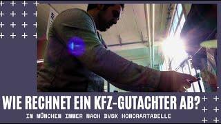 Wie rechnet ein KFZ-Gutachter ab? Aktuelle Honorartabelle für KFZ-Sachverständige der BVSK