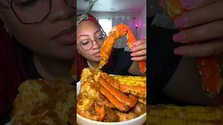 King Crab  Seafood boil #mukbang