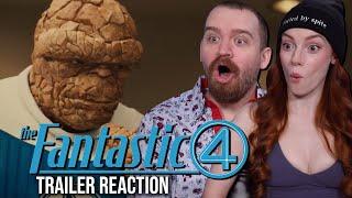 Marvels BIGGEST Swing Yet?!? | The Fantastic 4: First Steps Trailer Reaction