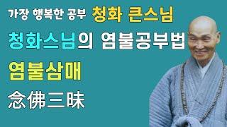 염불삼매 | 나무아미타불 염불수행 | 청화스님의 염불 공부법