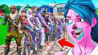 DÉFILÉ DE MODE de SKIN ULTRA RARE au CHAPITRE 1 sur Fortnite !  (100 000€ de skins)