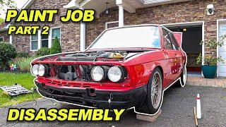 BMW E28 Restoration PT2 | DIY Garage Build