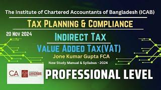 PL - VAT - Class 1 - Jone Kumar Gupta FCA