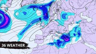 Europe Weather | January 19 , 2025 - ECMWF Model , Precipitation ( Rain Storms ) In Europe