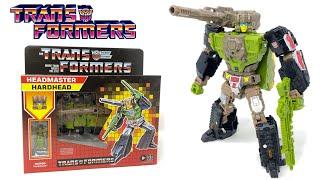 Transformers G1 Inspired Retro Reissue Headmaster HARDHEAD Review